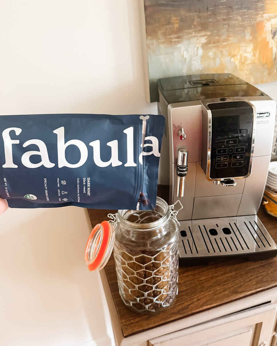 The Dinamica and the dark roast &mdash; two entries on this list, photographed where they live.