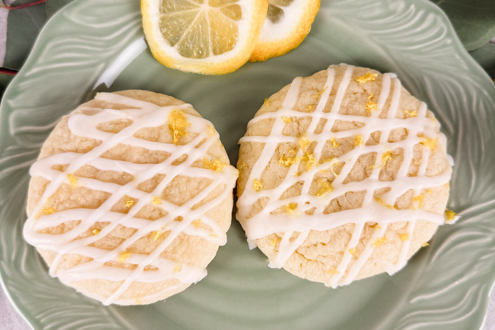 Soft Lemon Sugar Cookies