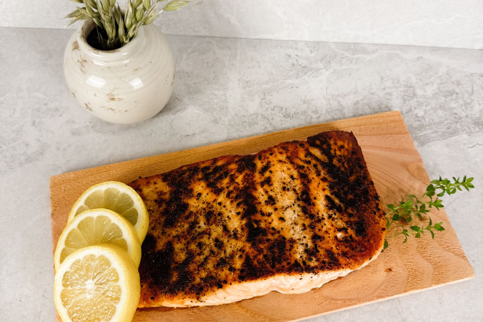 Pan-Seared Salmon with Garlic Butter