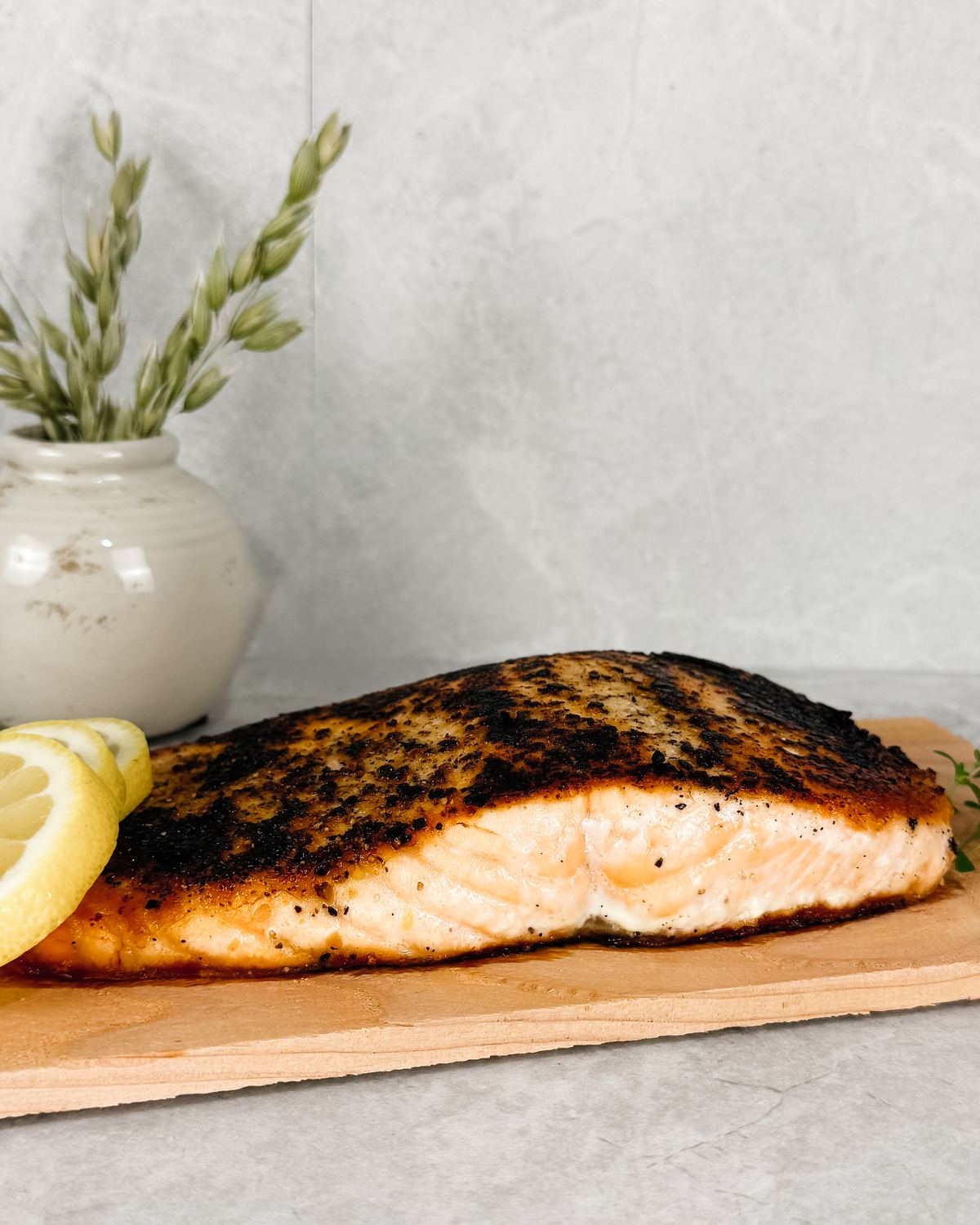 Pan-Seared Salmon with Garlic Butter